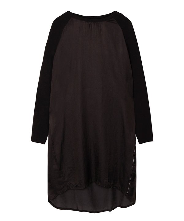 Dress silk fleece 10 Days (20-335-1201) black